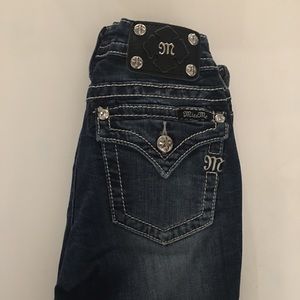 Buckle Miss me Jeans - Size 27 Cuffed Capri